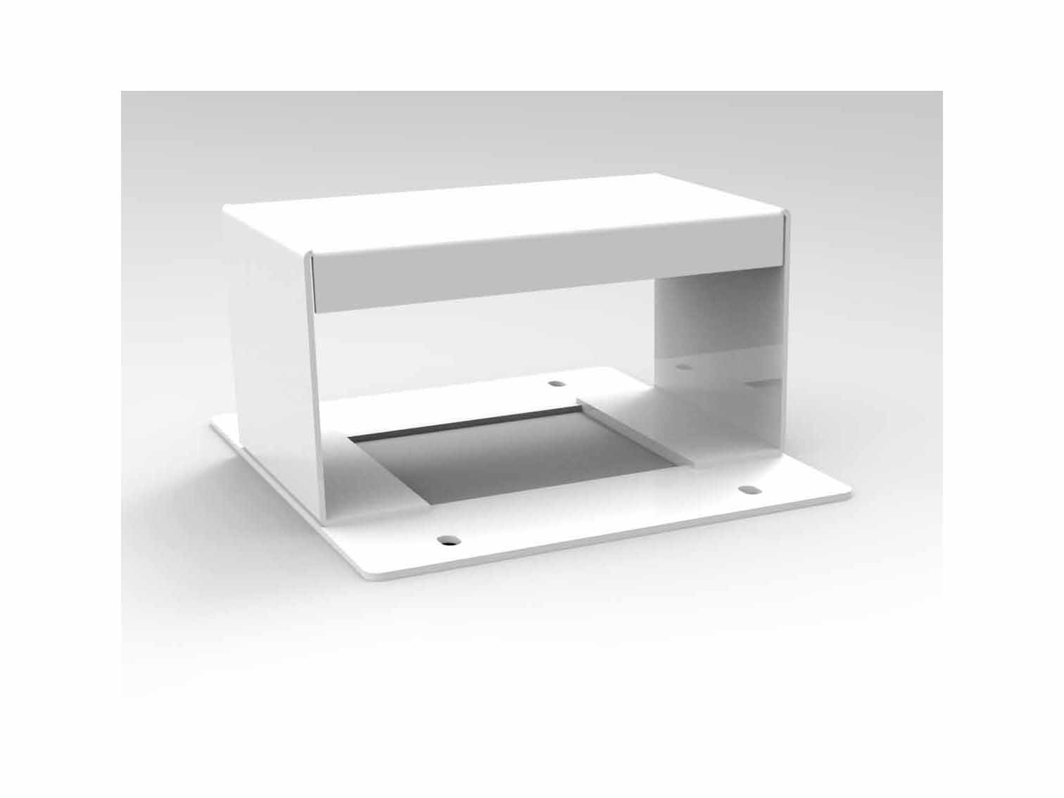 Boost Crank Single Sided Cable Tray Bridge - White